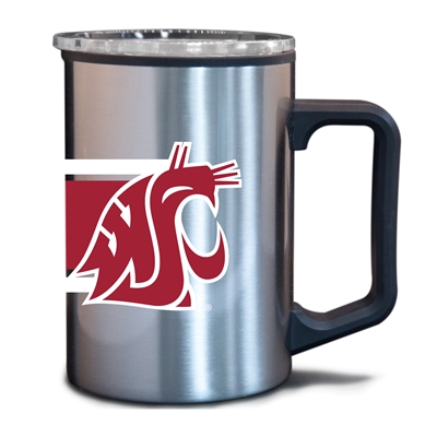 Washington State Cougars Stainless Steel 15oz Trav
