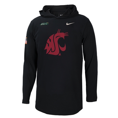 Nike Washington State Cougars Dri-Fit Cotton Milit