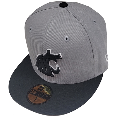 Washington State Cougars New Era 5950 Fitted Baseb