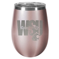 Washington State Cougars 14oz Blush Wine Tumbler -