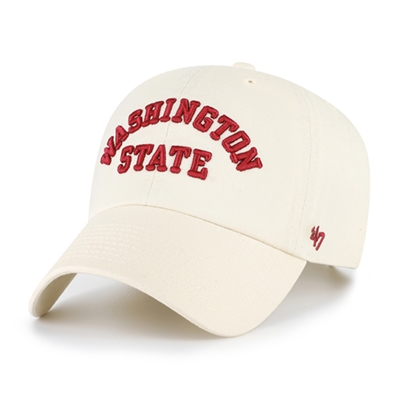 Washington State Cougars 47 Brand Script Clean Up