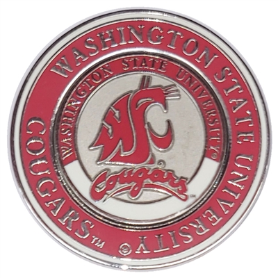 Washington State Cougars Golf Challenge Coin & Bal