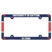 Dayton Flyers Plastic License Plate Frame