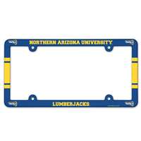 Northern Arizona Lumberjacks Plastic License Plate Frame