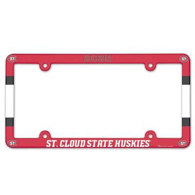 St. Cloud State Huskies Plastic License Plate Frame