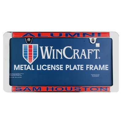 Sam Houston State Alumni Thin Metal License Plate Frame