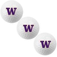 Washington Huskies 3-pack Golf Balls