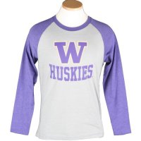Washington Huskies Youth Long Sleeve Fuel T-shirt