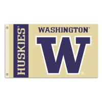 Washington Huskies 3' X 5' Flag