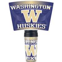 Washington Huskies 16oz Plastic Travel Mug