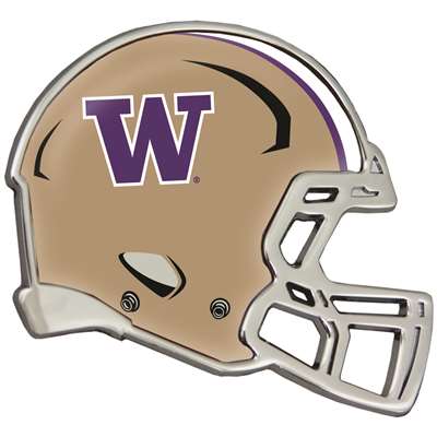 Washington Huskies Auto Emblem - Helmet