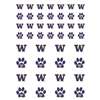 Washington Huskies Small Sticker Sheet - 2 Sheets