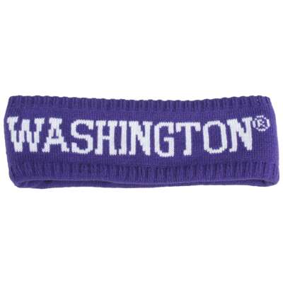Washington Huskies Zephyr Women's Halo Knit Headband