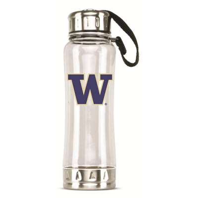 Washington Huskies Clip-On Water Bottle - 16 oz