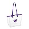 Washington Huskies Clear Stadium Tote Bag