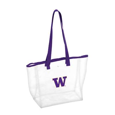 Washington Huskies Clear Stadium Tote Bag