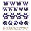 Washington Huskies Multi-Purpose Vinyl Sticker Sheet
