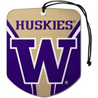 Washington Huskies Shield Air Fresheners - 2 Pack