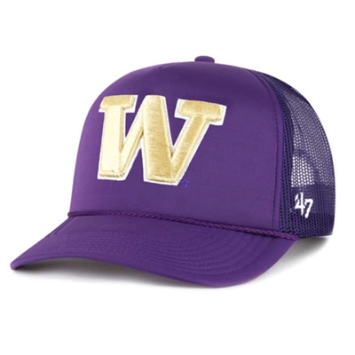 Washington Huskies 47 Brand Adjustable Foam Front