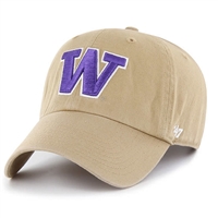 Washington Huskies 47 Brand Clean Up Adjustable Ha