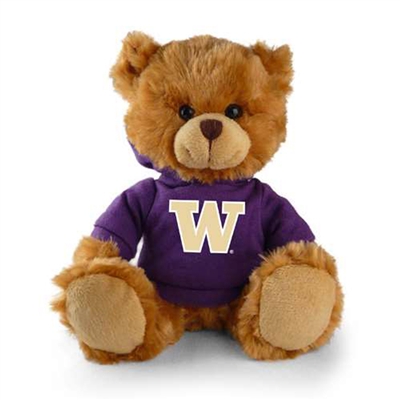 Washington Huskies Stuffed Bear - 11"