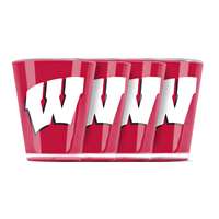 Wisconsin Badgers Shot Glass - 4 Pack