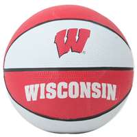 Wisconsin Badgers Mini Rubber Basketball
