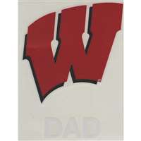 Wisconsin Badgers Transfer Decal - Dad