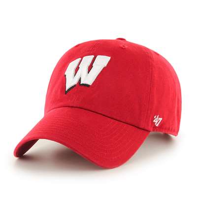 Wisconsin Badgers '47 Brand Clean Up Adjustable Hat