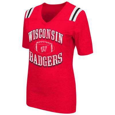 Wisconsin Badgers Women's Artistic T-Shirt