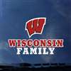 Wisconsin Badgers Transfer Decal - Family