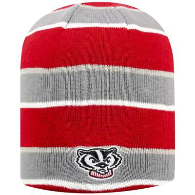 Wisconsin Badgers Top of the World Reversible Disguise Knit Beanie