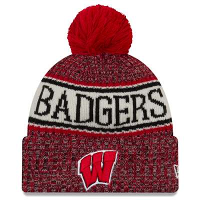 Wisconsin Badgers New Era Sport Knit Beanie