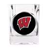 Wisconsin Badgers Shot Glass - Metal Logo
