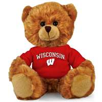 Wisconsin Badgers Stuffed Bear - 11"