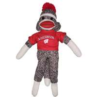 Wisconsin Badgers Sock Monkey - 20"