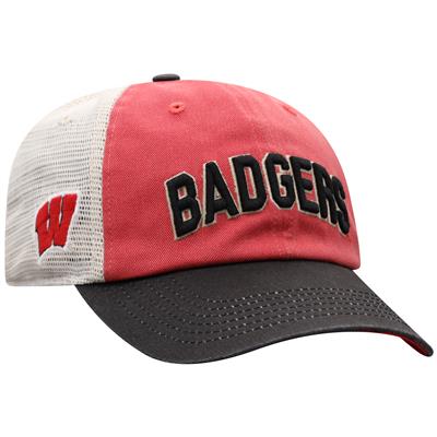 Wisconsin Badgers Top of the World Andy Trucker Hat