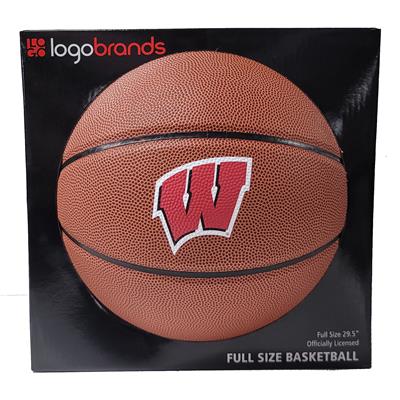Wisconsin Badgers Mens Composite Leather Basketbal
