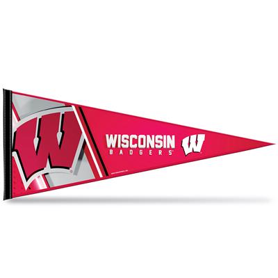 Wisconsin Badgers 12" x 30" Soft Felt Pennant