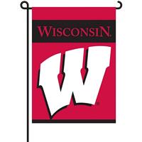 Wisconsin Badgers 2-Sided Garden Flag