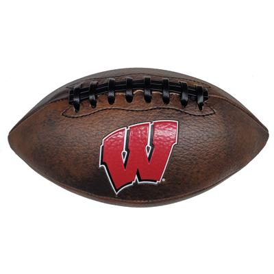 Wisconsin Badgers Vintage Mini Football