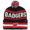 Wisconsin Badgers 47 Brand Bering Cuff Knit Beanie