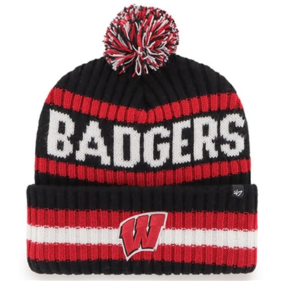 Wisconsin Badgers 47 Brand Bering Cuff Knit Beanie