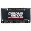 Wake Forest Demon Deacons Metal Alumni Inlaid Acrylic License Plate Frame