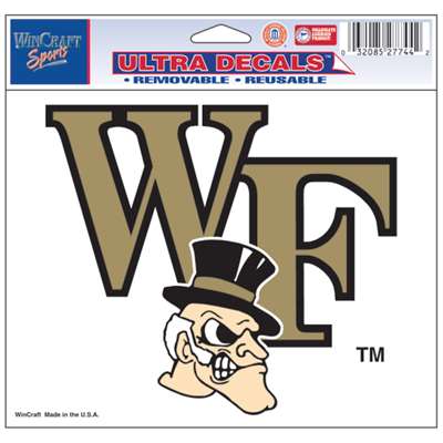 Wake Forest Demon Deacons Ultra Decal 5" x 6"