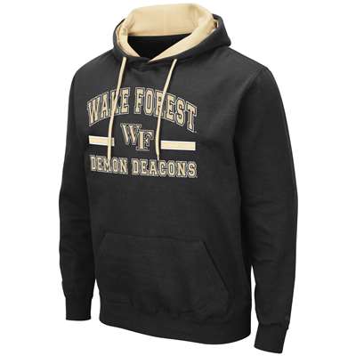 Wake Forest Demon Deacons Colosseum Comic Book Hoodie - Black