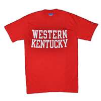 Western Kentucky T-shirt - Red With Script Print