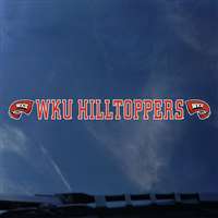 Western Kentucky Hilltoppers Automotive Transfer Decal Strip