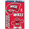 Western Kentucky Hilltoppers Multi-Use Decal Set - 11" x 17"