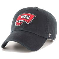 Western Kentucky Hilltoppers 47 Brand Clean Up Adjustable Hat - Black